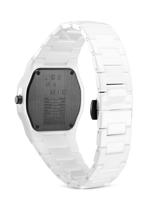 Orologio Ceramica 37 mm Pure White D1 MILANO | D1-CEBU02